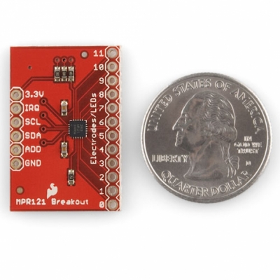 fribot-MPR121 Capacitive Touch Sensor Breakout Board(모델명: CAP-SEN, 상품번호: 668763 )